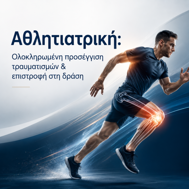 Αθλητιατρική: Ολοκληρωμένη προσέγγιση τραυματισμών & επιστροφή στη δράση
