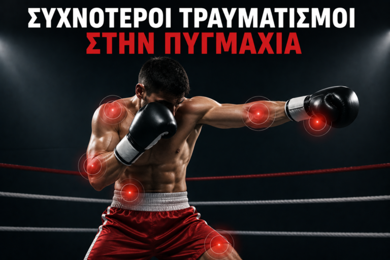 Συχνότεροι Τραυματισμοί στην Πυγμαχία